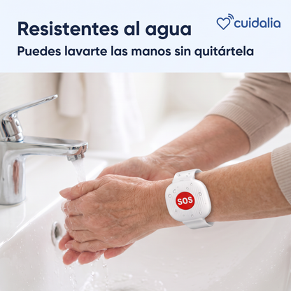 Pulsera SOS que avisa al móvil de tu familia